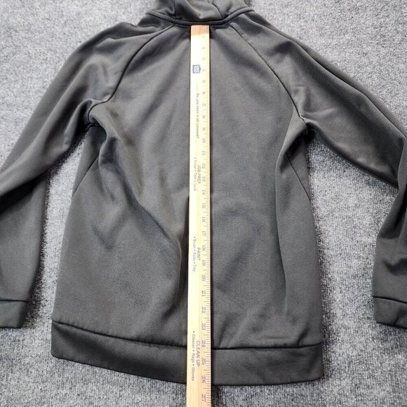 Nike Therma Dri Fit Hoodie Pullover Gray Camo Swoosh Logo Small AR3113 - Picture 8 of 11